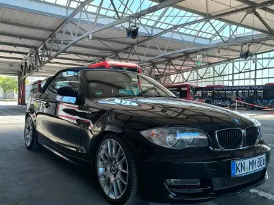 Gebraucht BMW 118 Cabriolet 143 PS (105 kW) 2008 Schwarz Cabrio