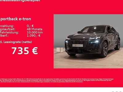 Neu Audi SQ6 Sportback e-tron Ambiente 380 kW (517 PS) 2025 Blau SUV