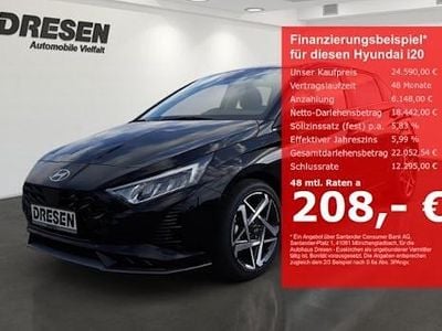 Schwarz Neu 2025 Hyundai i20 Prime Limousine | 24.790 € (Fairer Preis)
