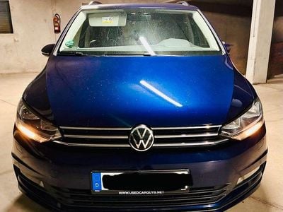 Blau Gebraucht 2021 VW Touran Comfortline Van / Kleinbus | 22.999 € (Superpreis)