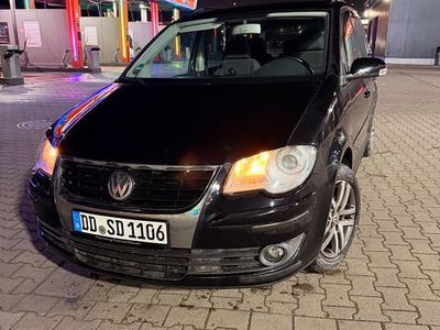Gebraucht VW Touran 140 PS (102 kW) 2007 Schwarz Van / Kleinbus