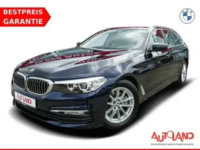 Gebraucht BMW 520 184 PS (135 kW) 2018 Blau Kombi