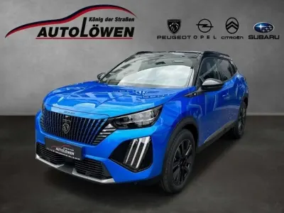 Gebraucht Peugeot e-2008 GT 100 kW (136 PS) 2024 Met. vertigo blau (blau) SUV
