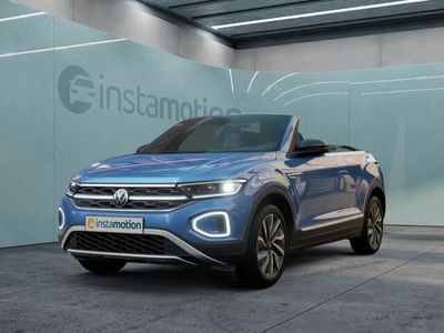 Gebraucht VW T-Roc Cabriolet 150 PS (110 kW) 2024 Blau Cabrio