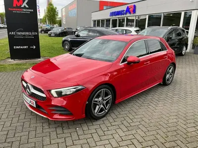 Gebraucht Mercedes A200 AMG line 163 PS (119 kW) 2018 Rot Limousine