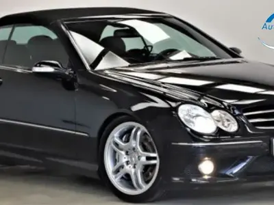 Gebraucht Mercedes CLK55 AMG AMG 367 PS (269 kW) 2009 Schwarz Cabrio