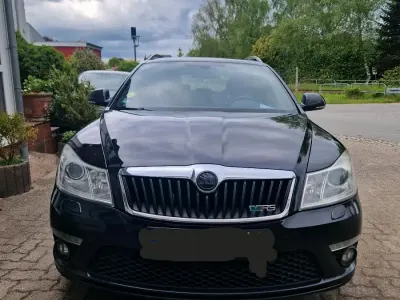 Gebraucht Skoda Octavia RS 170 PS (125 kW) 2010 Schwarz Kombi