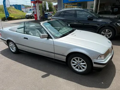 Brugt BMW 320 Cabriolet Exclusive 150 HK (110 kW) 1998 Sølv Cabriolet