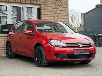 Usata VW Golf VI Trendline 80 CV (58 kW) 2009 Rosso Utilitaria