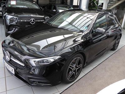 Schwarz Gebraucht 2018 Mercedes A250 AMG Limousine | 25.900 € (Fairer Preis)