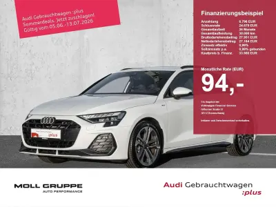 Gebraucht Audi A3 S-Line 116 PS (85 kW) 2025 Gletscherweiß metallic Limousine