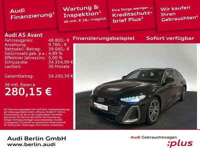 Mythosschwarz metallic Gebraucht 2025 Audi A5 Ambiente Coupé | 48.800 € (Superpreis)