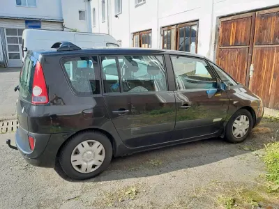 Gebraucht Renault Espace 117 PS (86 kW) 2005 Schwarz Van / Kleinbus