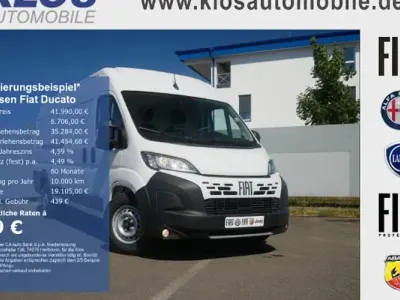 Neu Fiat Ducato Easy 180 PS (132 kW) 2026 Weiß Van
