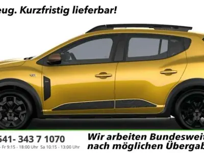 Neu Dacia Sandero Extreme 110 PS (80 kW) 2026 Amber yellow SUV