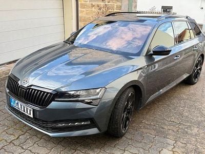 Usata Skoda Superb SportLine 190 CV (139 kW) 2020 Grigio Station wagon