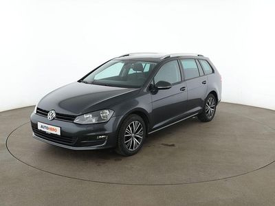 Gebraucht VW Golf VII Allstar 125 PS (91 kW) 2016 Schwarz Kombi