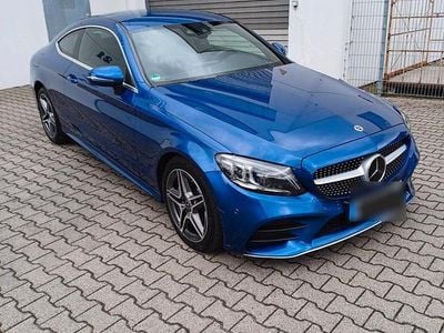 Brugt Mercedes C220 AMG 194 HK (142 kW) 2022 Blå Coupe