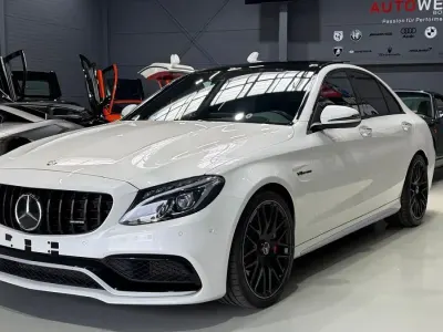 Gebraucht Mercedes C63S AMG AMG 510 PS (375 kW) 2018 Weiß Limousine