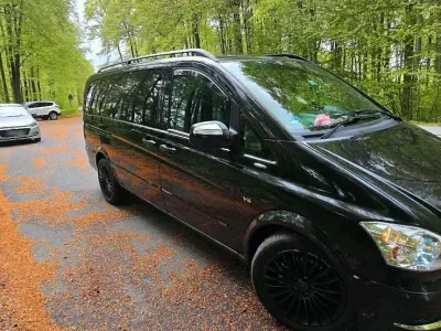 Gebraucht Mercedes Viano 204 PS (150 kW) 2009 Schwarz Van / Kleinbus