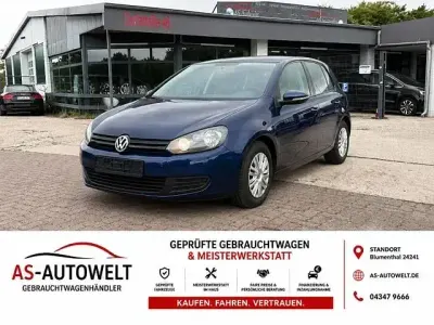 Gebraucht VW Golf VI Trendline 80 PS (58 kW) 2009 Blau Limousine
