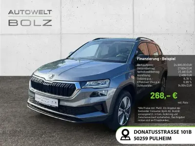 Brugt Skoda Karoq Ambition 150 HK (110 kW) 2023 Grå SUV