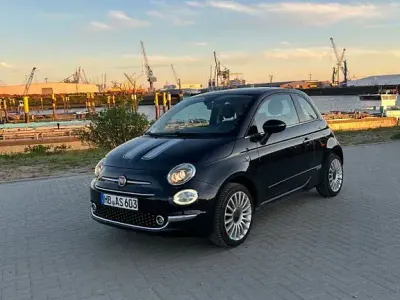 Second-hand Fiat 500 Lounge 69 CP (50 kW) 2015 Negru Hatchback