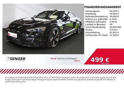 gebraucht Audi e-tron GT quattro e-tron GT quattroB&O Leder Pano Optik schwarz