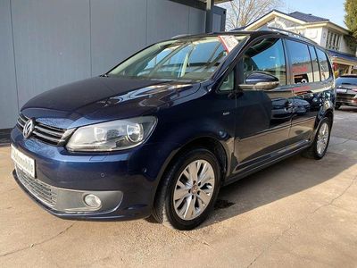 Gebraucht VW Touran Business 140 PS (102 kW) 2013 Blau Van / Kleinbus
