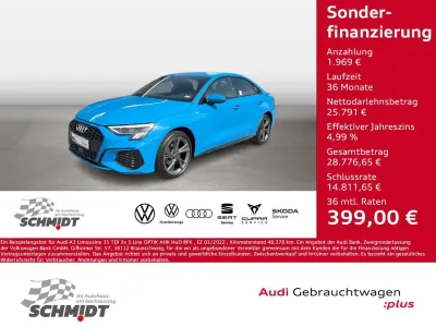Second-hand Audi A3 S-Line 150 CP (110 kW) 2022 Albastru Berlinǎ