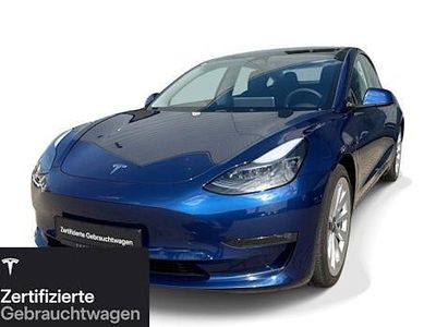 Second-hand Tesla Model 3 Long Range RWD 208 kW (283 CP) 2022 Albastru Berlinǎ