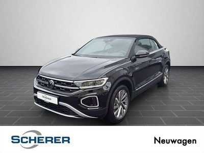Schwarz Neu 2025 VW T-Roc Cabriolet Goal Cabrio | 39.990 € (Guter Preis)