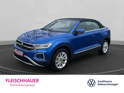 Gebraucht VW T-Roc Cabriolet Style 150 PS (110 kW) 2025 Blau Cabrio