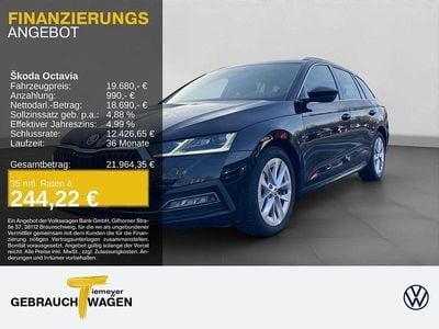 Schwarz Gebraucht 2020 Skoda Octavia First Edition Kombi | 19.680 € (Fairer Preis)