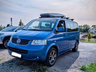 Usata VW T5 131 CV (96 kW) 2007 Blu Furgone