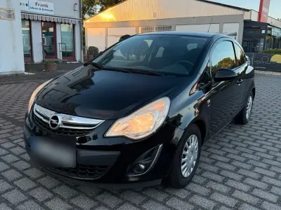Gebraucht Opel Corsa 87 PS (63 kW) 2012 Schwarz Kleinwagen