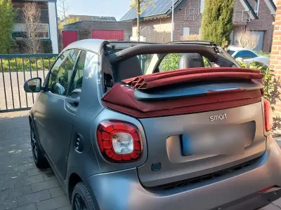 Second-hand Smart ForTwo Electric Drive Prime 60 kW (82 CP) 2018 Gri Cabrio