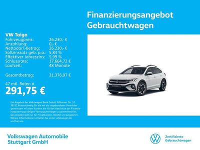 Gebraucht VW Taigo R-line 150 PS (110 kW) 2025 Pure white SUV
