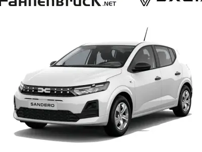 Neu Dacia Sandero Essentiel 101 PS (74 kW) 2026 Weiß Limousine