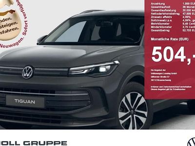 Neu VW Tiguan 150 PS (110 kW) 2026 Grau SUV
