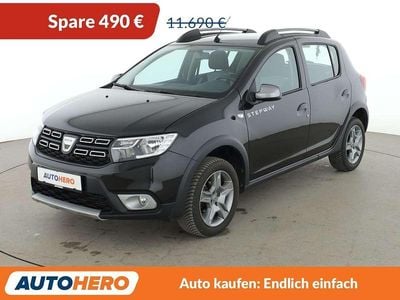 Gebraucht Dacia Sandero Prestige 90 PS (66 kW) 2019 Schwarz Kleinwagen