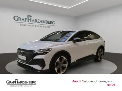 Gebraucht Audi Q4 Sportback e-tron S-Line 219 kW (299 PS) 2022 Gletscherweiß metallic SUV