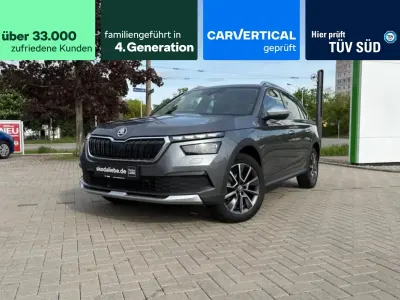 Gebraucht Skoda Kamiq ScoutLine 150 PS (110 kW) 2023 Graphitegrau metallic SUV