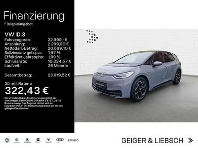 Grau Gebraucht 2020 VW ID.3 Pro Performance Kleinwagen | 22.999 € (Fairer Preis)