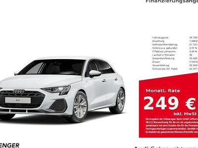 Gebraucht Audi A3 S-Line 150 PS (110 kW) 2025 Weiß Limousine