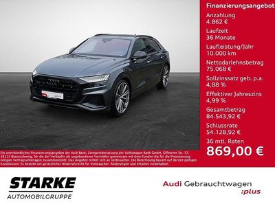 Gebraucht Audi SQ8 Competition 507 PS (372 kW) 2023 Daytonagrau perleffekt SUV