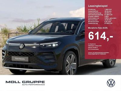 Neu VW Tayron R-line 265 PS (194 kW) 2025 Grenadillschwarz metallic SUV