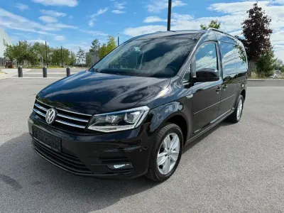 Gebraucht VW Caddy Maxi Comfortline 150 PS (110 kW) 2020 Deep black Van / Kleinbus