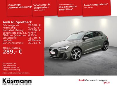 gebraucht Audi A1 Sportback S line 30 TFSI S tronic