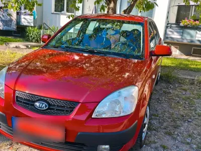 Gebraucht Kia Rio 96 PS (70 kW) 2006 Rot Limousine